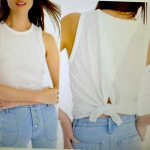 J.Crew tieback muscle tee NWT size XXL